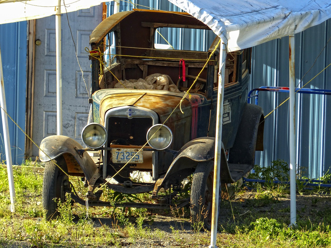 Senas, Chevrolet, Rusvas, Metalas, Transporto Priemonė, Senas Laikmatis, Hdr, Gabenimas, Galvos Žibintai, Senoviniai Automobiliai