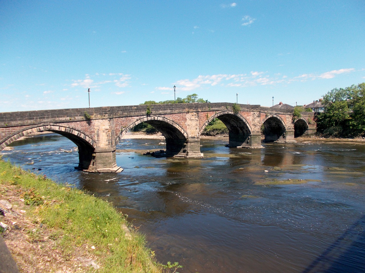 Senas, Tiltas, Upė, Ribble, Preston, Baigtas, 1759, Nemokamos Nuotraukos,  Nemokama Licenzija