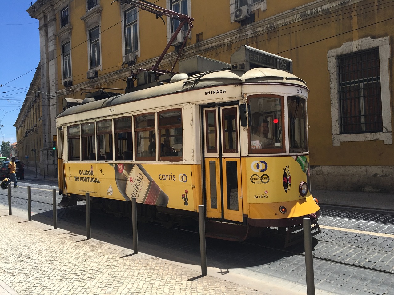 Senas, Lisbonas, Geležinkelių Transportas, Tramvajus, Nostalgija, Transportas, Eismas, Ispanija, Lisboa, Europa