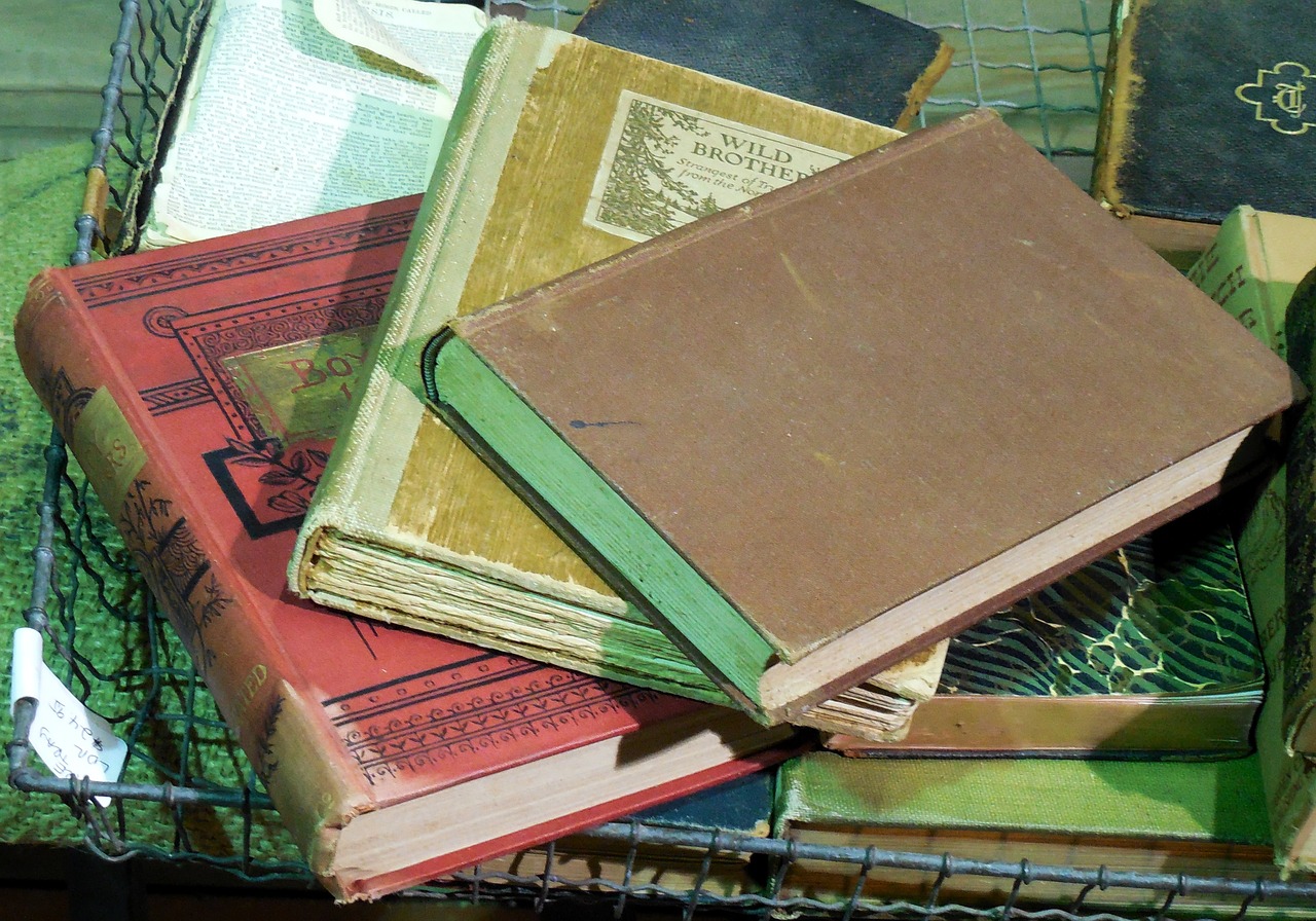 Senas, Knygos, Vintage, Senovinis, Popierius, Retro, Puslapis, Biblioteka, Literatūra, Padengti