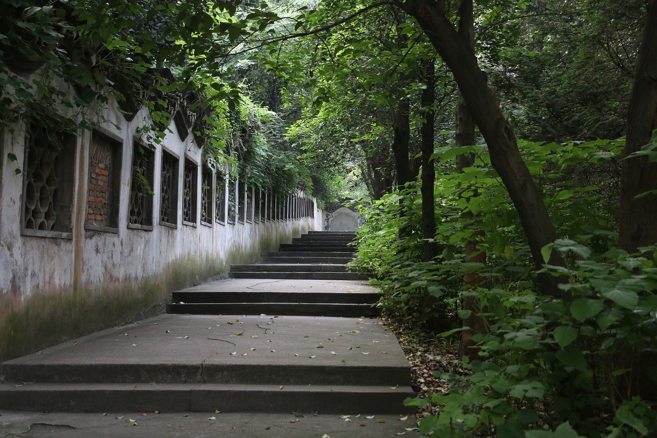 Senoji Sritis, Laiptai, Greenway, Nemokamos Nuotraukos,  Nemokama Licenzija