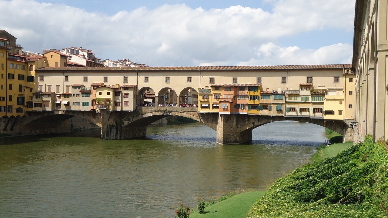 Senas Tiltas, Florencija, Italy, Nemokamos Nuotraukos,  Nemokama Licenzija