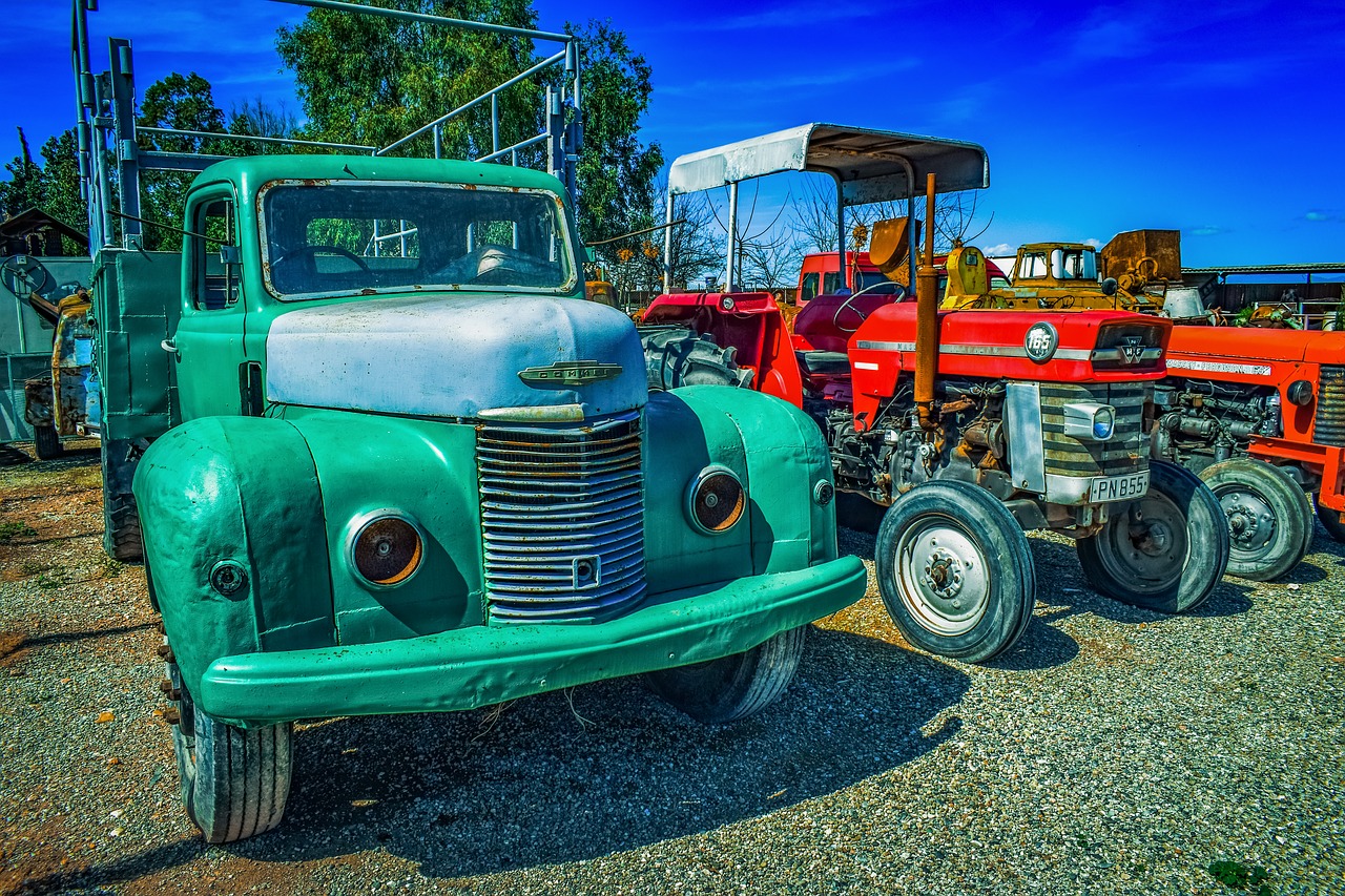 Senas Automobilis,  Transporto Priemonė,  Traktorius,  Mašina,  Sunkvežimis,  Vintage,  Ūkis,  Be Honoraro Mokesčio, Nemokamos Nuotraukos,  Nemokama Licenzija