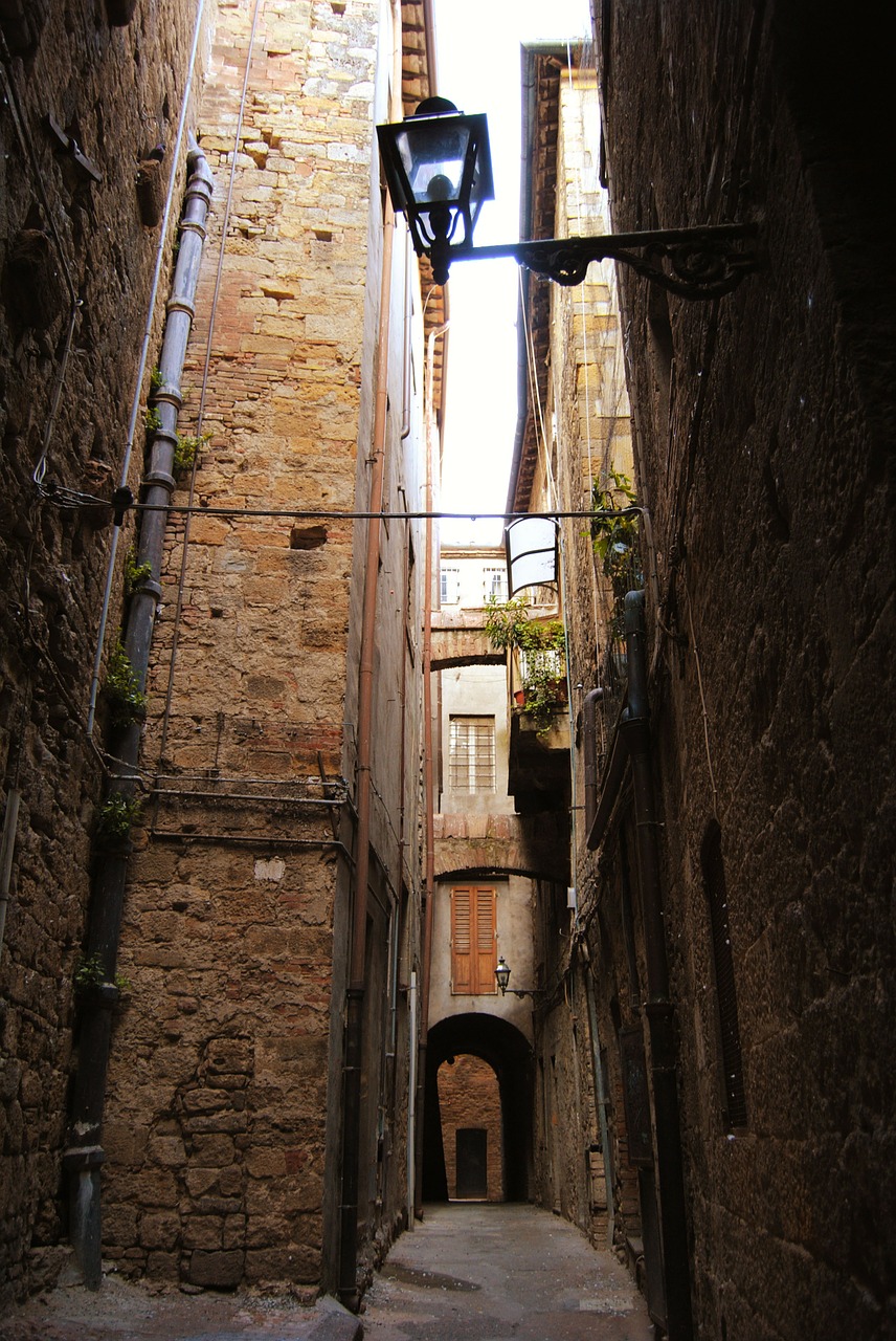 Senoji Gatvė, Gatvė, Volterra, Italy, Nemokamos Nuotraukos,  Nemokama Licenzija