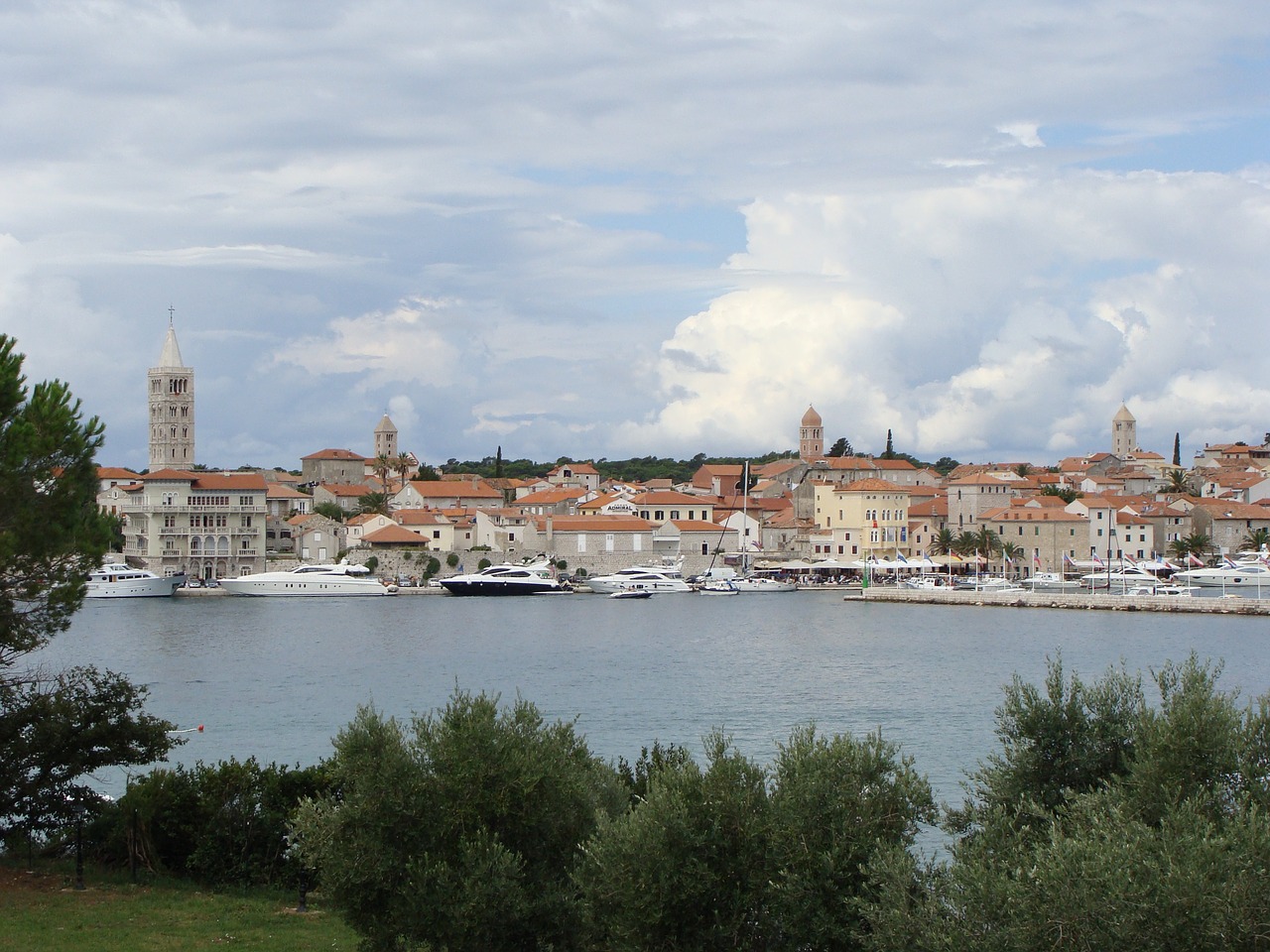 Senamiestis, Panorama, Vaizdas, Panoraminis Vaizdas, Kelionė, Europa, Turizmas, Debesys, Dangus, Kultūra