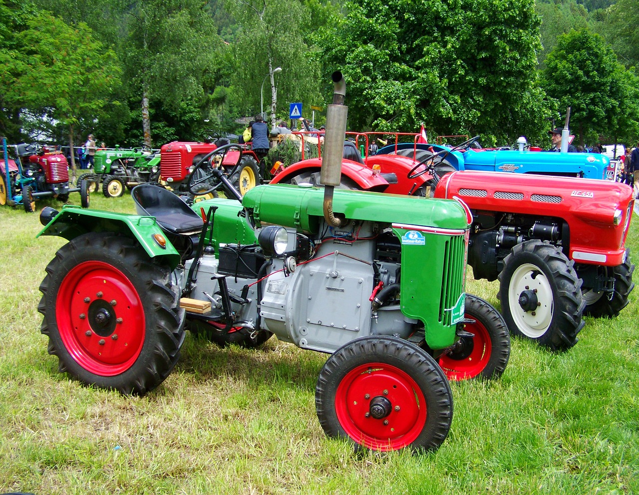 Seni Traktoriai, Veteranas, Doelsach, Austria, Nemokamos Nuotraukos,  Nemokama Licenzija