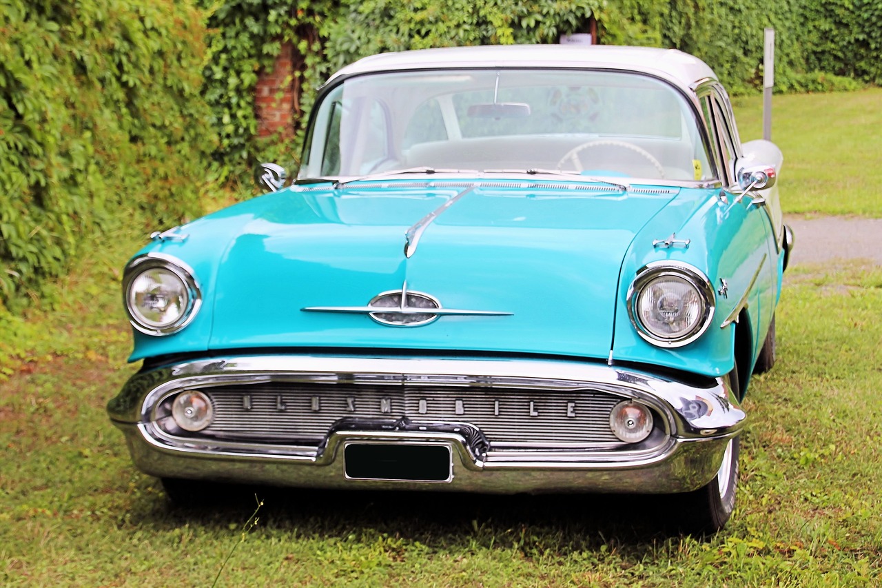 Oldsmobile, Oldtimer, Automatinis, Senas, Usa, Penkiasdešimt, Nemokamos Nuotraukos,  Nemokama Licenzija