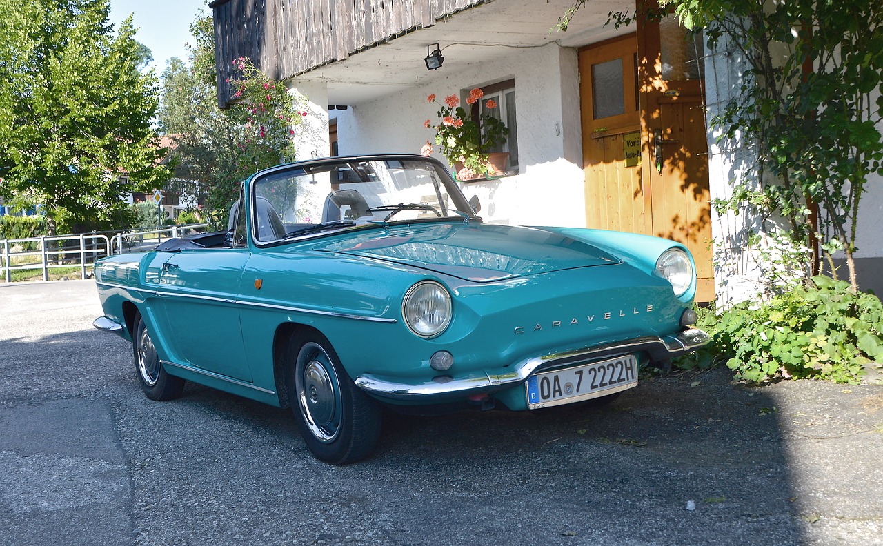 Oldtimer, Renault, Caravelle, Automatinis, Nemokamos Nuotraukos,  Nemokama Licenzija