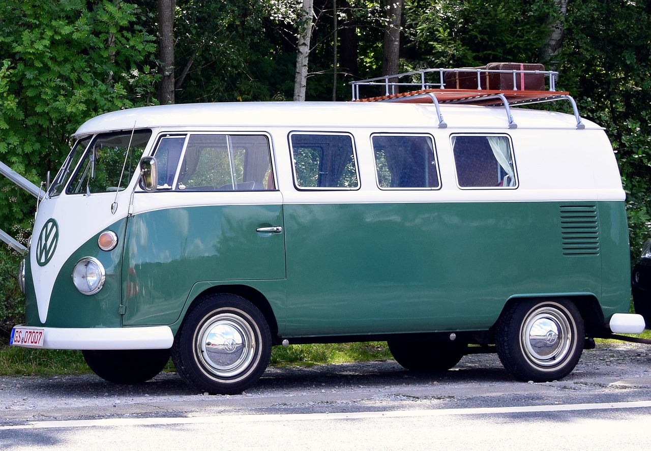 Oldtimer, Bulli, Vw, Automatinis, Kultas, Volkswagen, Vw Autobusas, Transporto Priemonė, Klasikinis, Senas