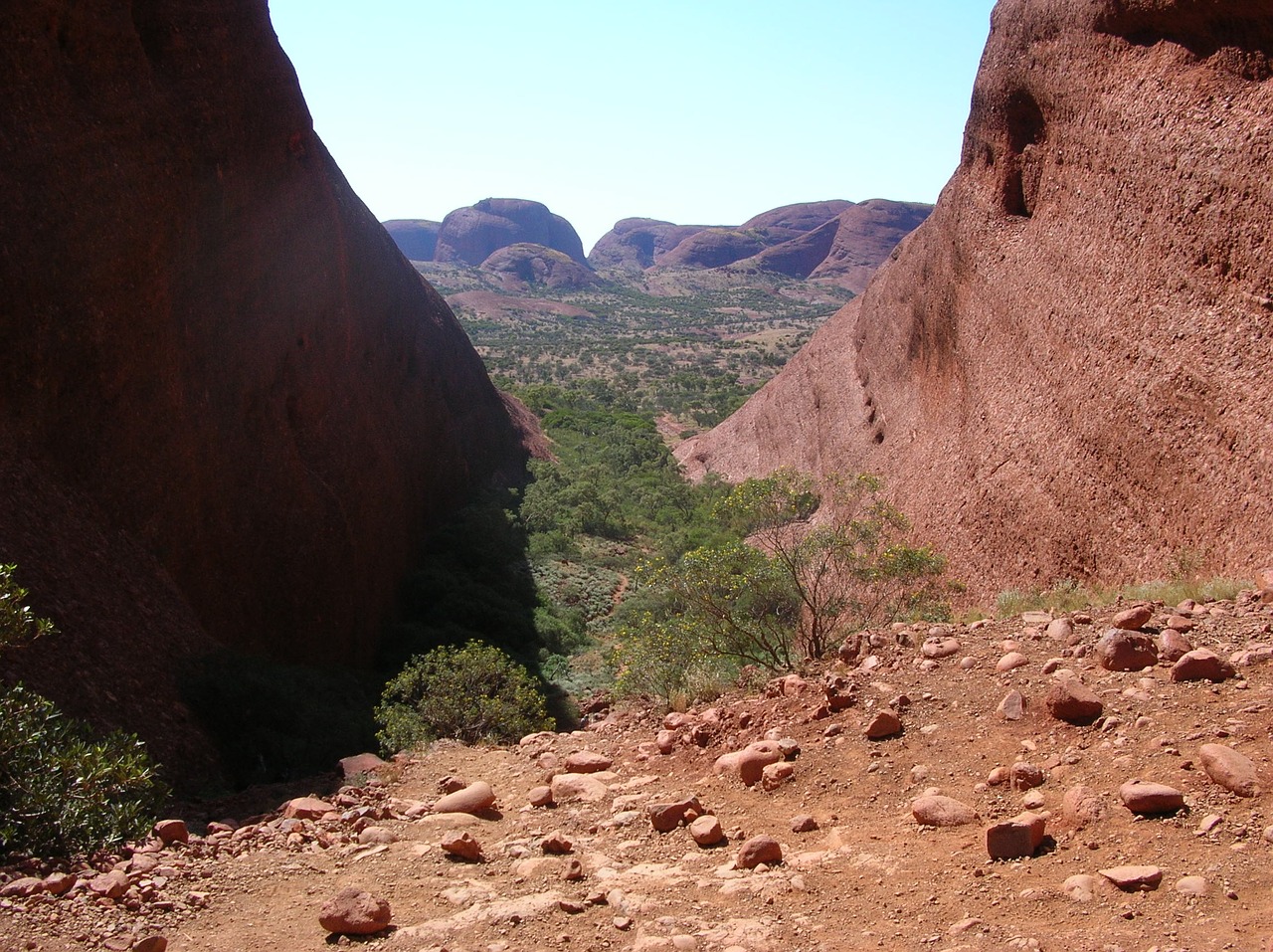 Olgas, Kalnas, Australia, Gamta, Uluru, Kraštovaizdis, Ekskursija, Nemokamos Nuotraukos,  Nemokama Licenzija