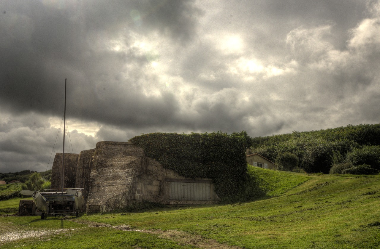 Savoha Beach, Bunkeris, Blokhaus, Atlantic Wall, Normandija, Lapė Žalia, D-Diena, France, Karinė Sritis, Gynybinis Darbas