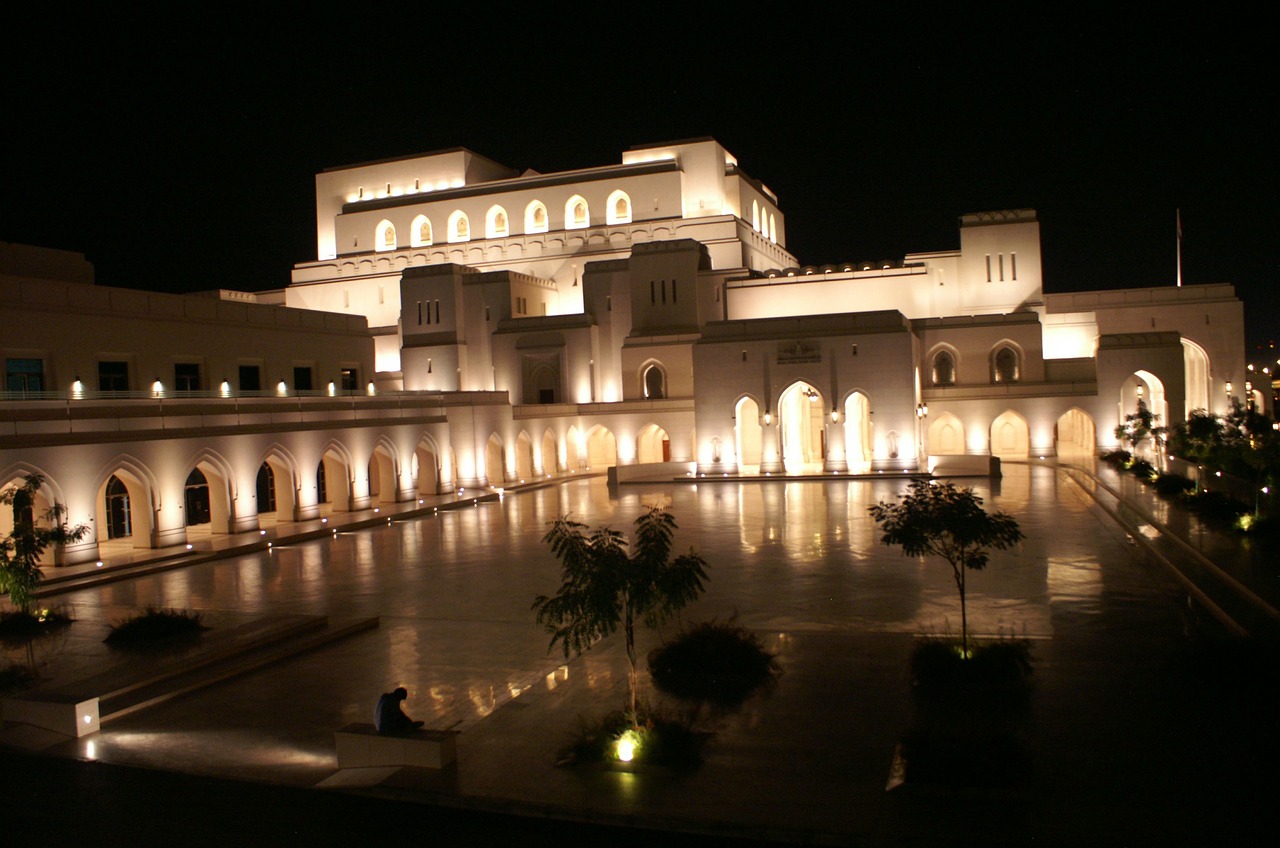 Oman, Muskatas, Opera, Nemokamos Nuotraukos,  Nemokama Licenzija