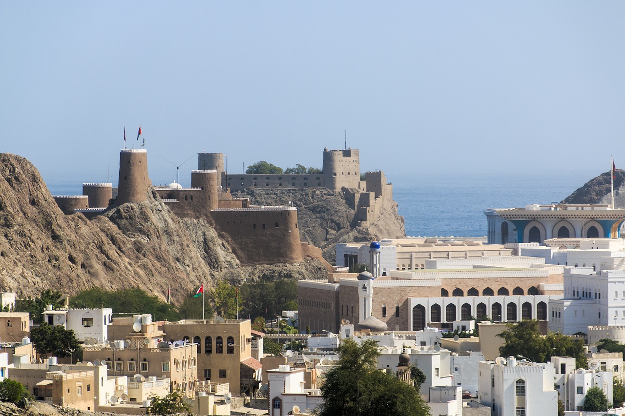 Oman, Muskatas, Architektūra, Sultonas, Fortas, Nemokamos Nuotraukos,  Nemokama Licenzija