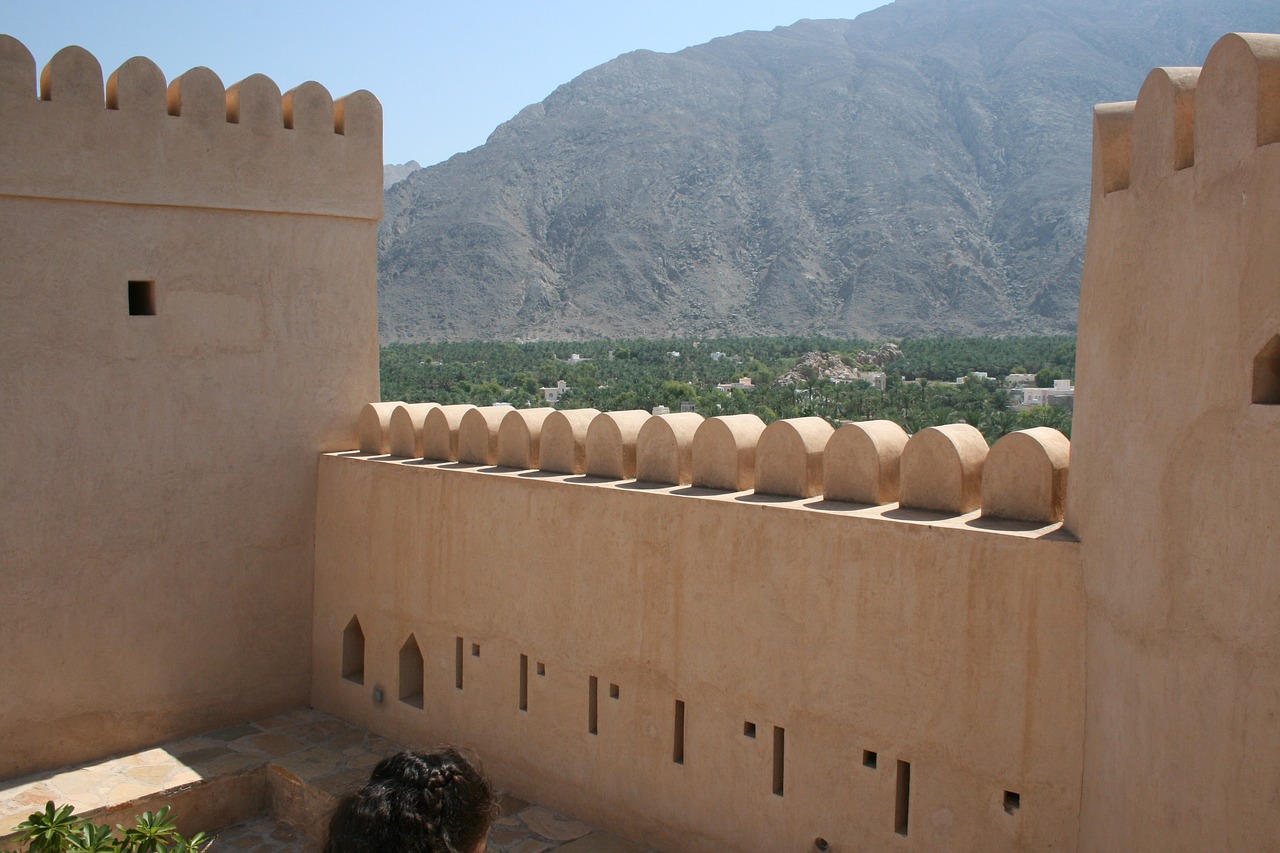 Oman, Fortas, Architektūra, Jibreen, Nemokamos Nuotraukos,  Nemokama Licenzija
