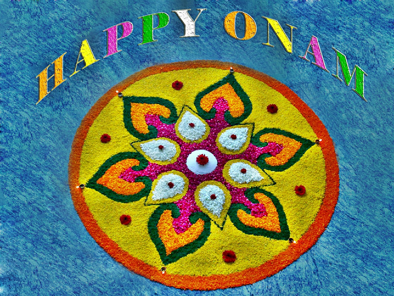 Onam, Athamas, Apdaila, Šventė, Kerala, Festivalis, Tradicinis, Noras, Rangoli, Modelis