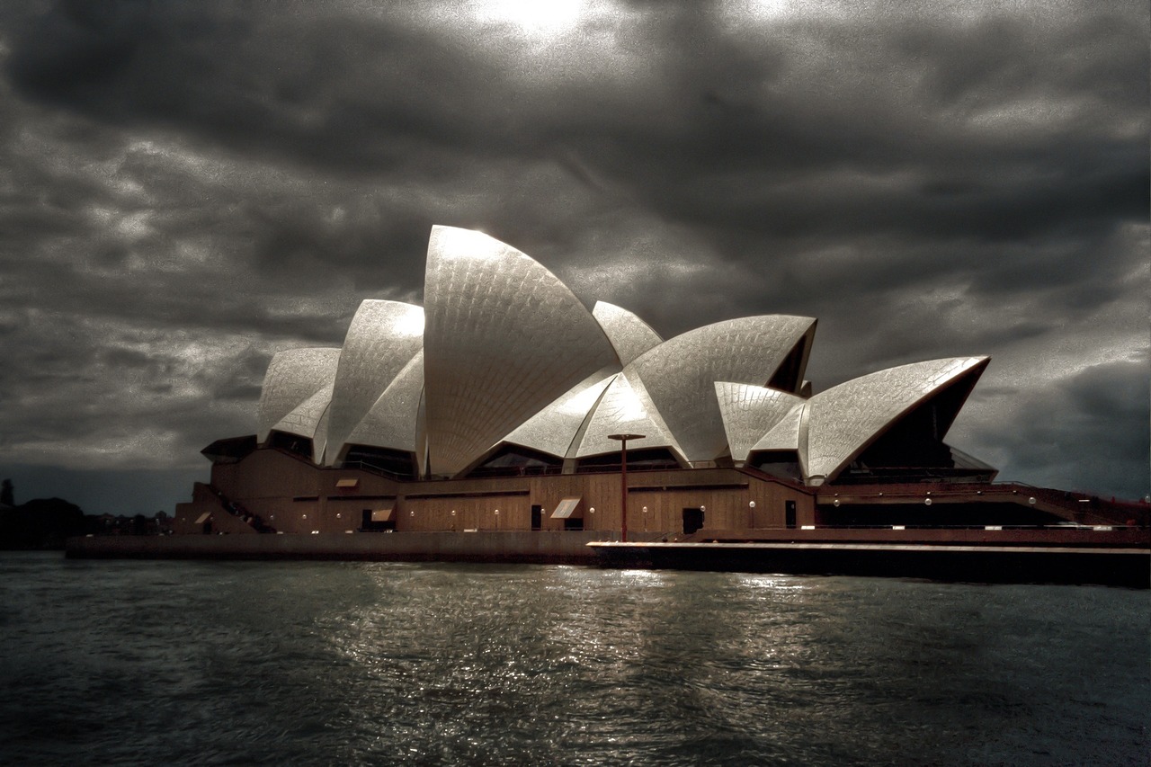 Opera, Australia, Sidnėjus, Sidnėjaus Opera, Operos Teatras, Pastatas, Orientyras, Lankytinos Vietos, Nemokamos Nuotraukos,  Nemokama Licenzija