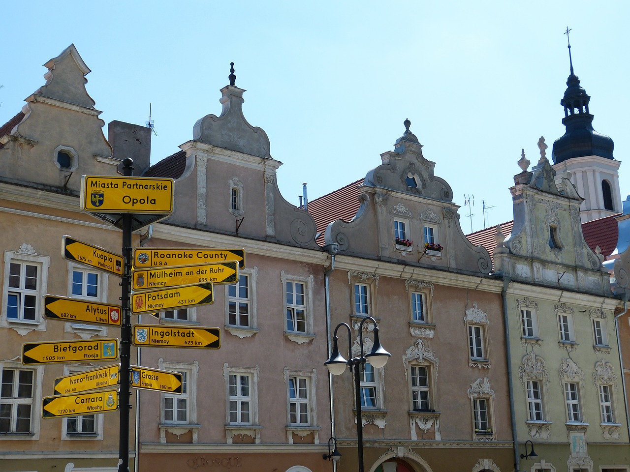 Opolė, Lenkija, Silesia, Erdvė, Istoriškai, Turgus, Prekyvietė, Senoji Rinka, Miesto Namai, Amžiaus Rinka