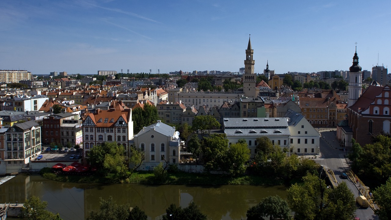 Opolė, Silesia, Lenkija, Panorama, Nemokamos Nuotraukos,  Nemokama Licenzija