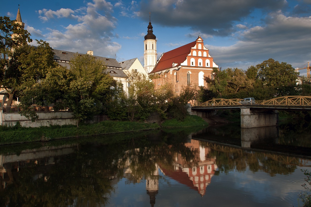 Opolė, Silesia, Vakaro Saulė, Millrace, Nemokamos Nuotraukos,  Nemokama Licenzija