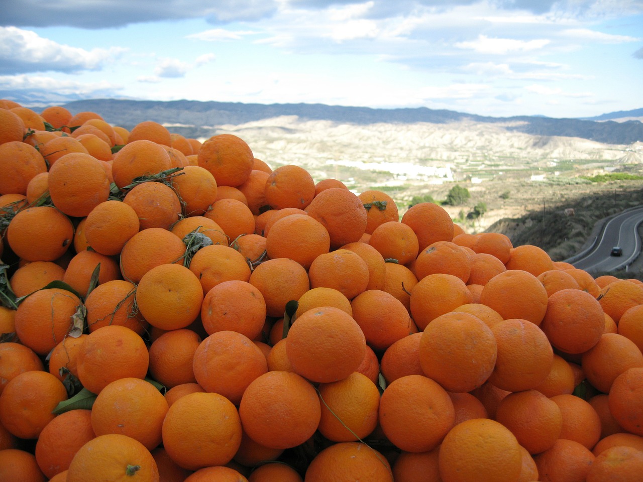 Oranžinė, Ispanija, Saulėtas, Apelsinai, Citrusiniai, Vitaminai, Vaisių Rinka, Vaisiai, Saldus, Spalvinga