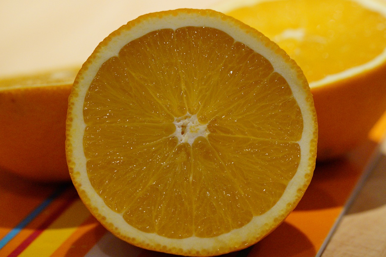 Oranžinė, Supjaustyti, Vaisiai, Citrusinis Vaisius, Vitaminai, Frisch, Sveikas, Skanus, Maistas, Valgyti