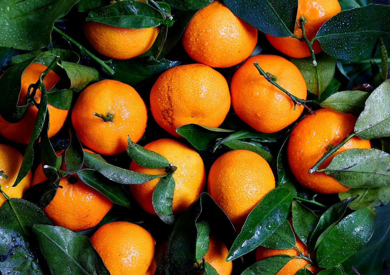 Apelsinai, Vaisiai, Citrusiniai, Vitaminai, Sultingas, Maistas, Žalias, Lapai, Derlius, Ūkis