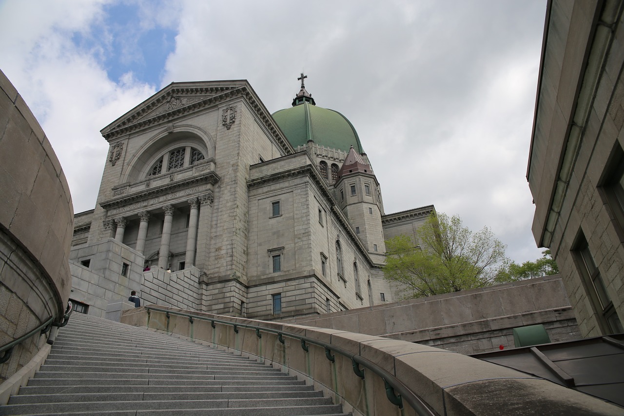 Oratorija, Šventojo Josefo Oratorija, Monrealis, Quebec, Religija, Architektūra, Kupolas, Kanada, Orientyras, Turizmas