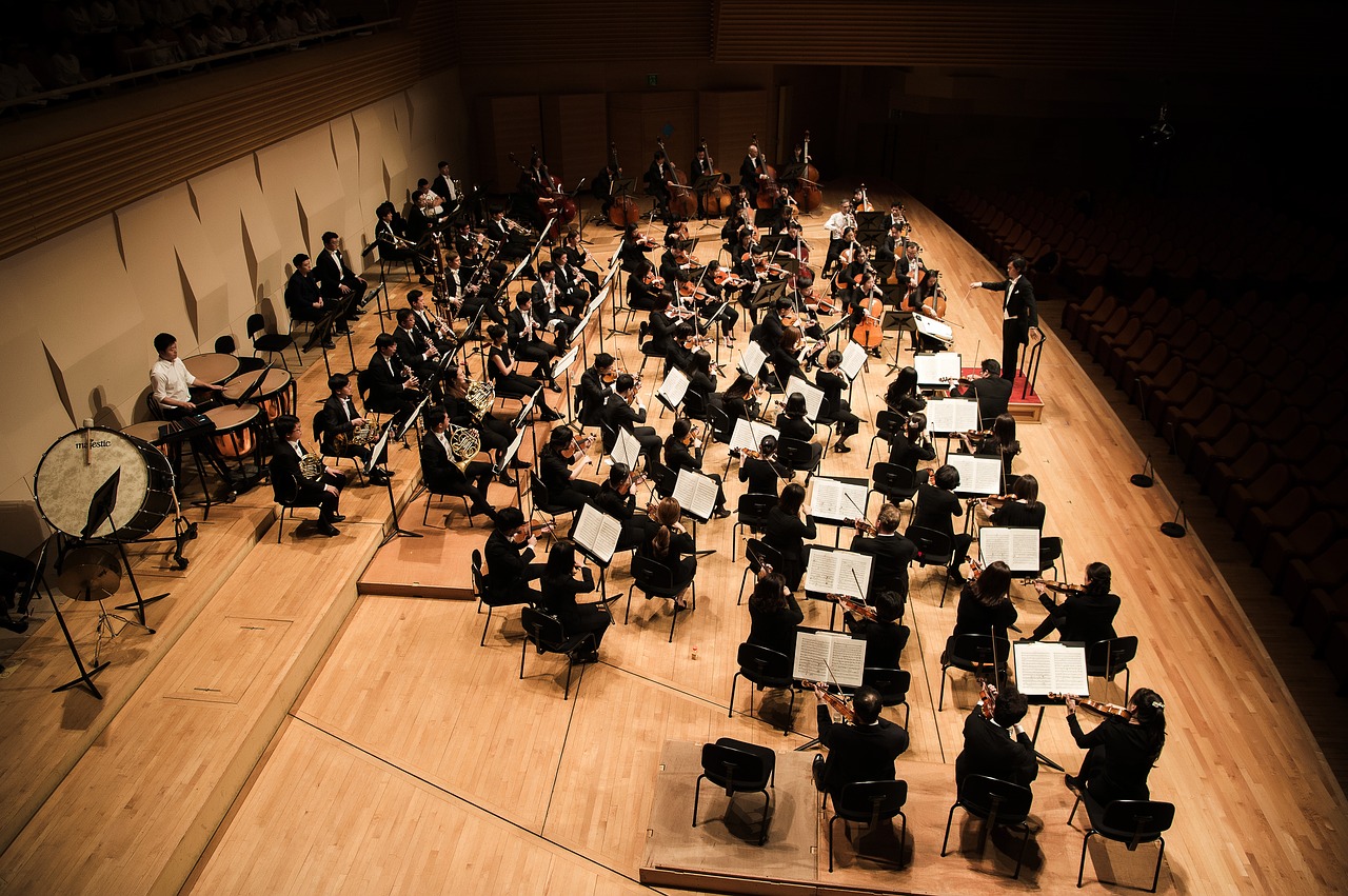 Orkestras, Choras, Beethovenas, Seulo Pasaulio Filharmonija, Nemokamos Nuotraukos,  Nemokama Licenzija