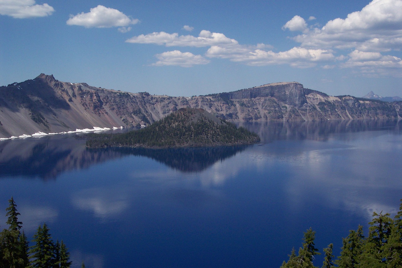 Oregonas, Kraterio Ežeras, 2006, Lauke, Vulkanas, Amerikietis, Grynas, Aplinka, Nemokamos Nuotraukos,  Nemokama Licenzija