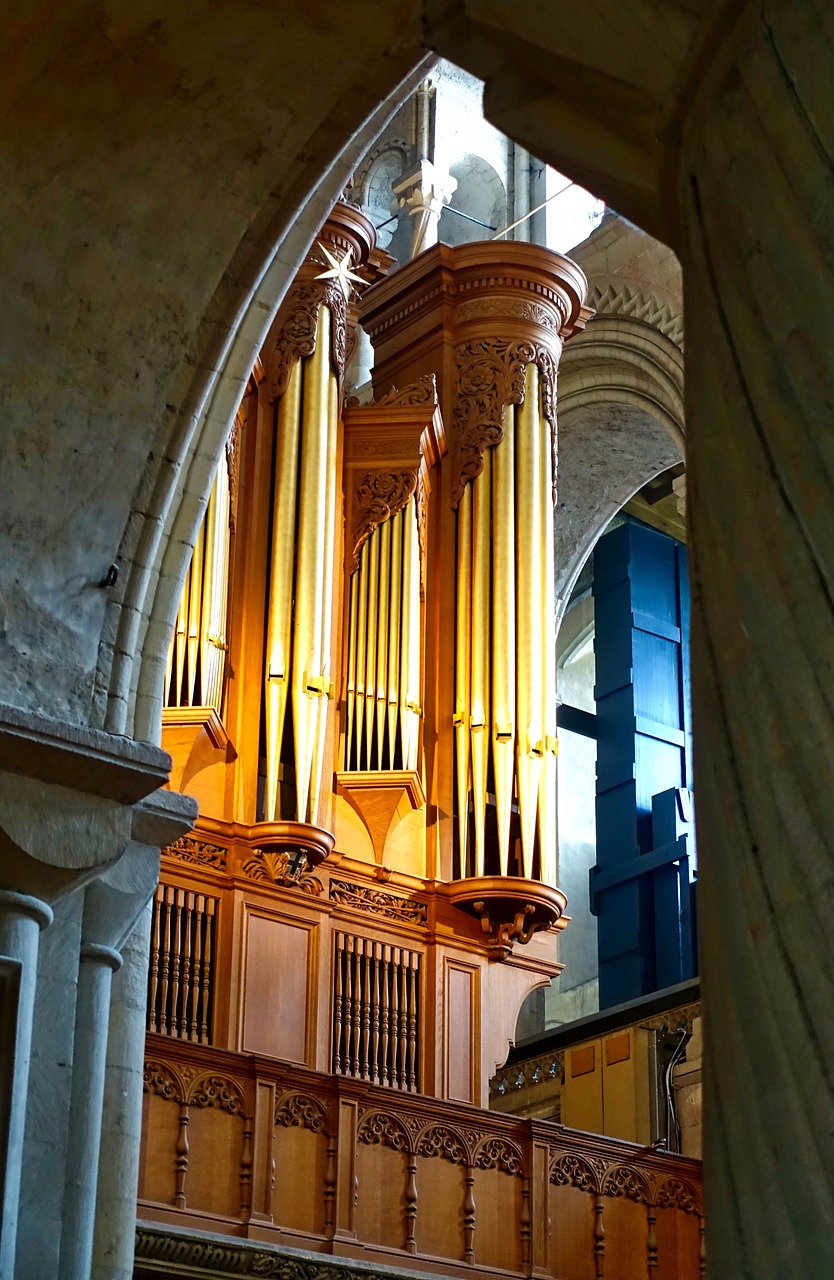 Organas, Norwich Katedra, Istorinis, Muzikinis, Vamzdžiai, Klasikinis, Krikščionis, Muzika, Instrumentas, Religija