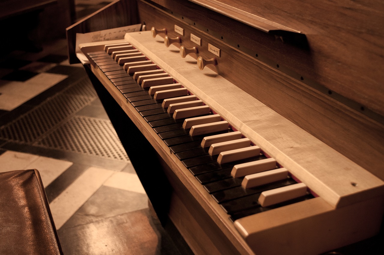 Organas, Muzika, Muzikinis, Instrumentas, Bažnyčia, Klaviatūra, Klasikinis, Klasikinis, Vintage, Nemokamos Nuotraukos
