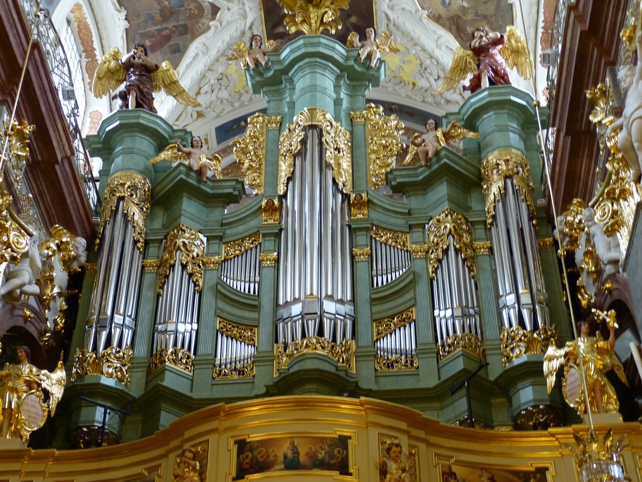 Organas, Muzikinis Instrumentas, Muzika, Bažnyčia, Instrumentas, Svilpukas, Brošiūra, Lenkija, Barokas, Nemokamos Nuotraukos