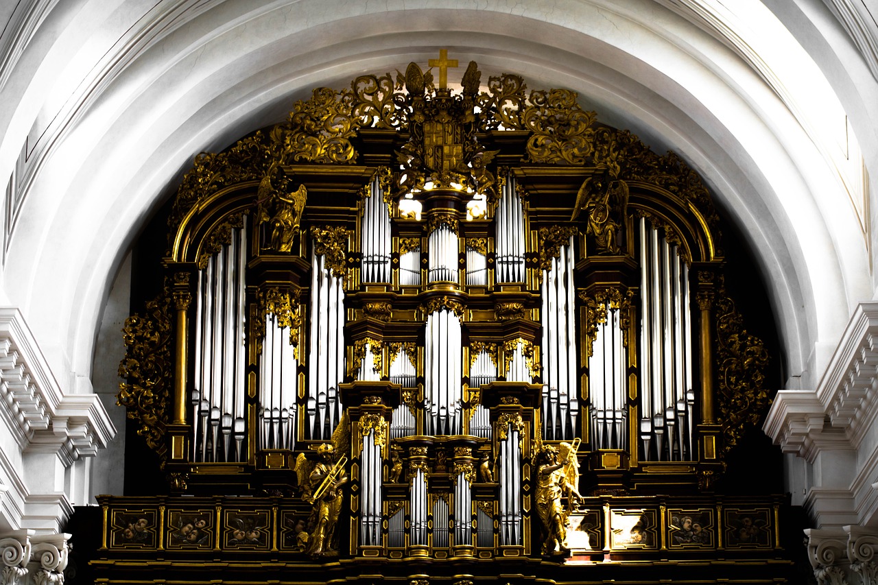 Organas, Bažnyčia, Muzika, Organų Švilpukas, Bažnytinis Organas, Instrumentas, Bažnytinė Muzika, Klaviatūra, Barokas, Fulda