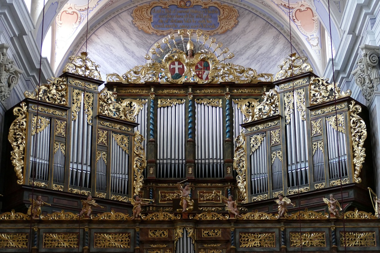 Organų,  Bažnyčia,  Muzika,  Katedra,  Bažnyčia Vargonai,  Instrumentas,  Istoriškai,  Baroko,  Organų Švilpukas,  Austrija