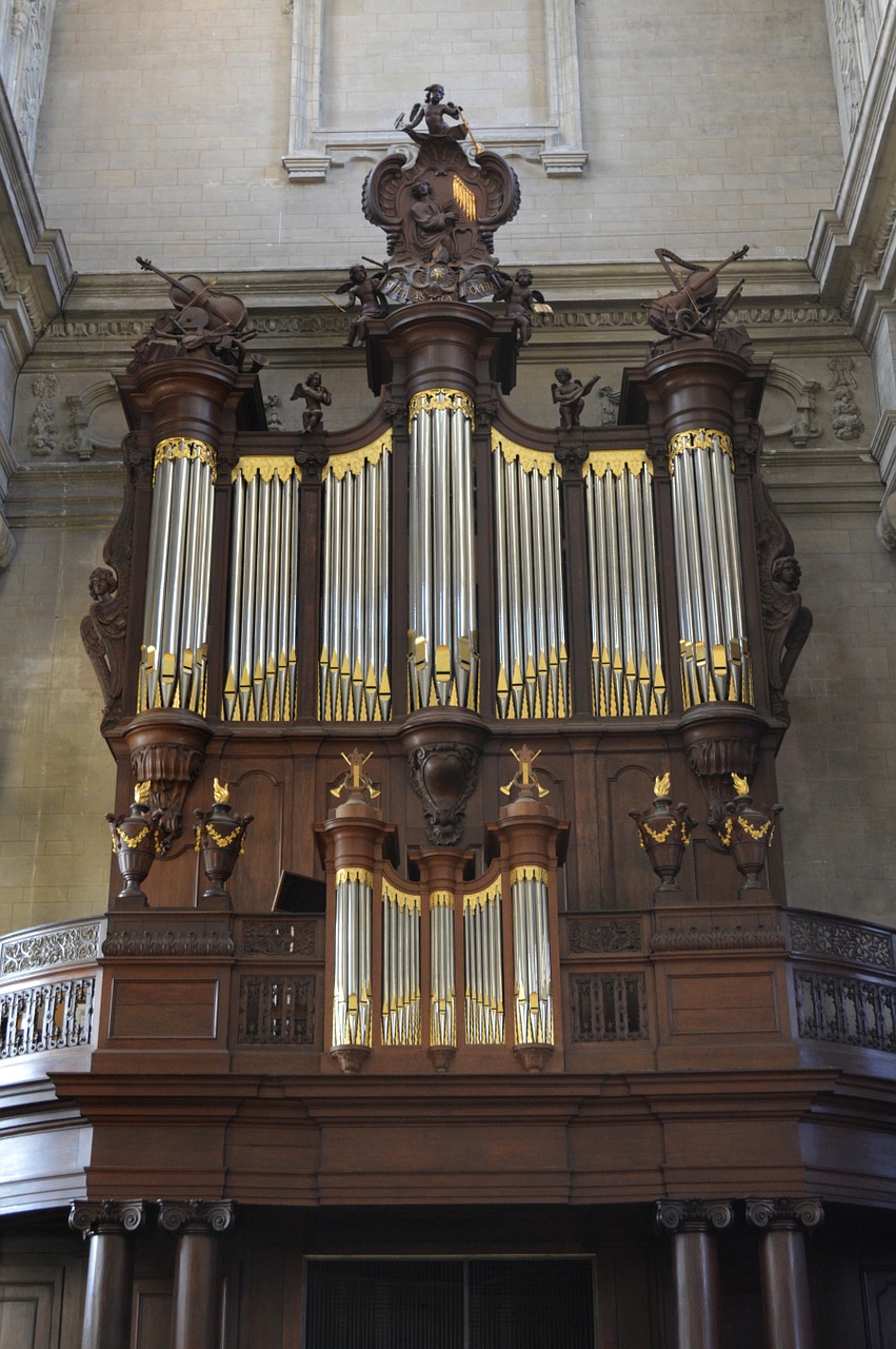 Organas, Muzikinis Instrumentas, Bažnyčia, Grimbergeno Abatija, Nemokamos Nuotraukos,  Nemokama Licenzija