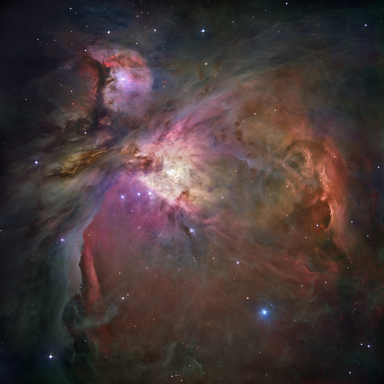 Oriono Ūkas, Emisijos Ūkas, Žvaigždynas Orionas, Orion, Ngc 1976, Ngc 1982, Galaktika, Žvaigždėtas Dangus, Erdvė, Visata