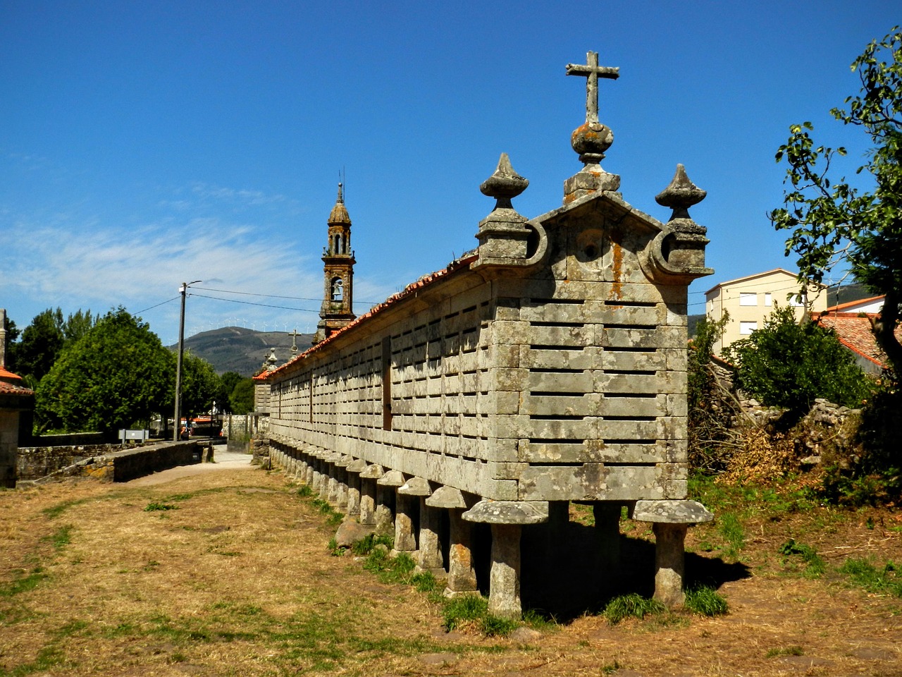 Orreo, Galicia, Santiago, Kompostela, Camino, Ispanija, Orientyras, Pastatas, Architektūra, Europietis