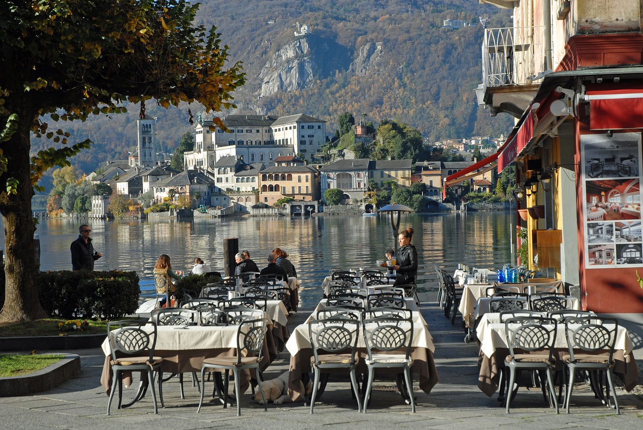 Orta San Giulio, Orta Ežeras, Cusio, Italy, Nemokamos Nuotraukos,  Nemokama Licenzija