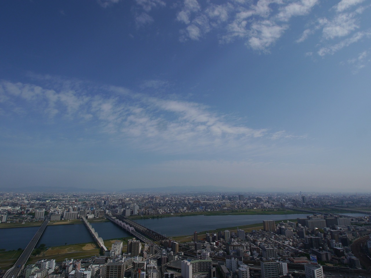 Osaka, Dangus, Jodo Upė, Nemokamos Nuotraukos,  Nemokama Licenzija