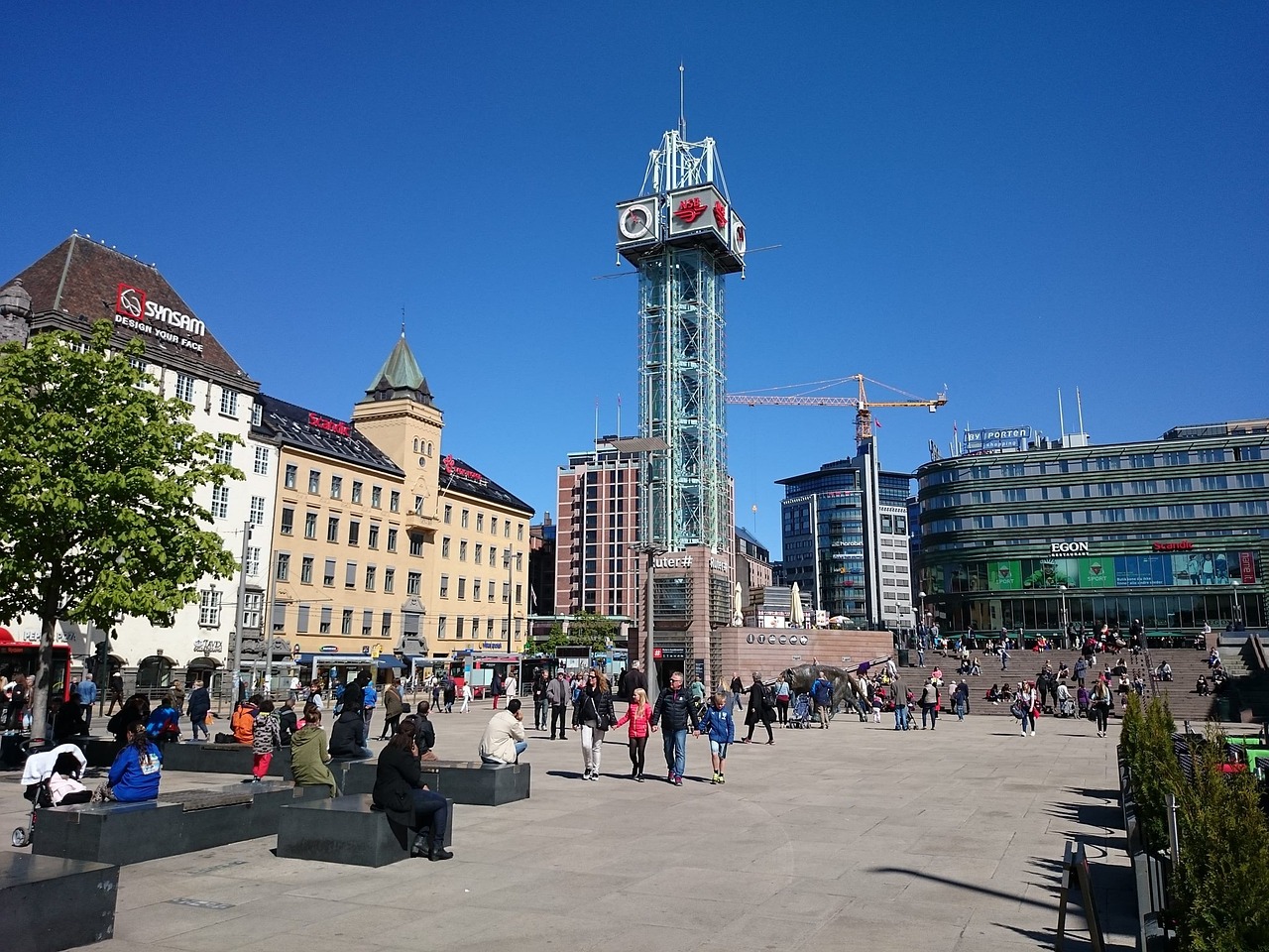 Oslo, Centro, Miestas, Architektūra, Šiuolaikiška, Miesto Panorama, Nemokamos Nuotraukos,  Nemokama Licenzija