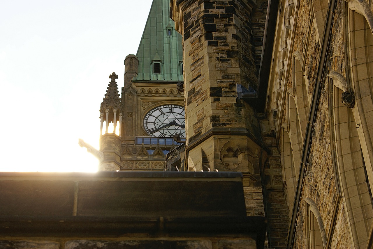 Otava, Kanada, Parlamentas, Taikos Bokštas, Architektūra, Pastatas, Orientyras, Miestas, Istorinis, Architektūros Dizainas