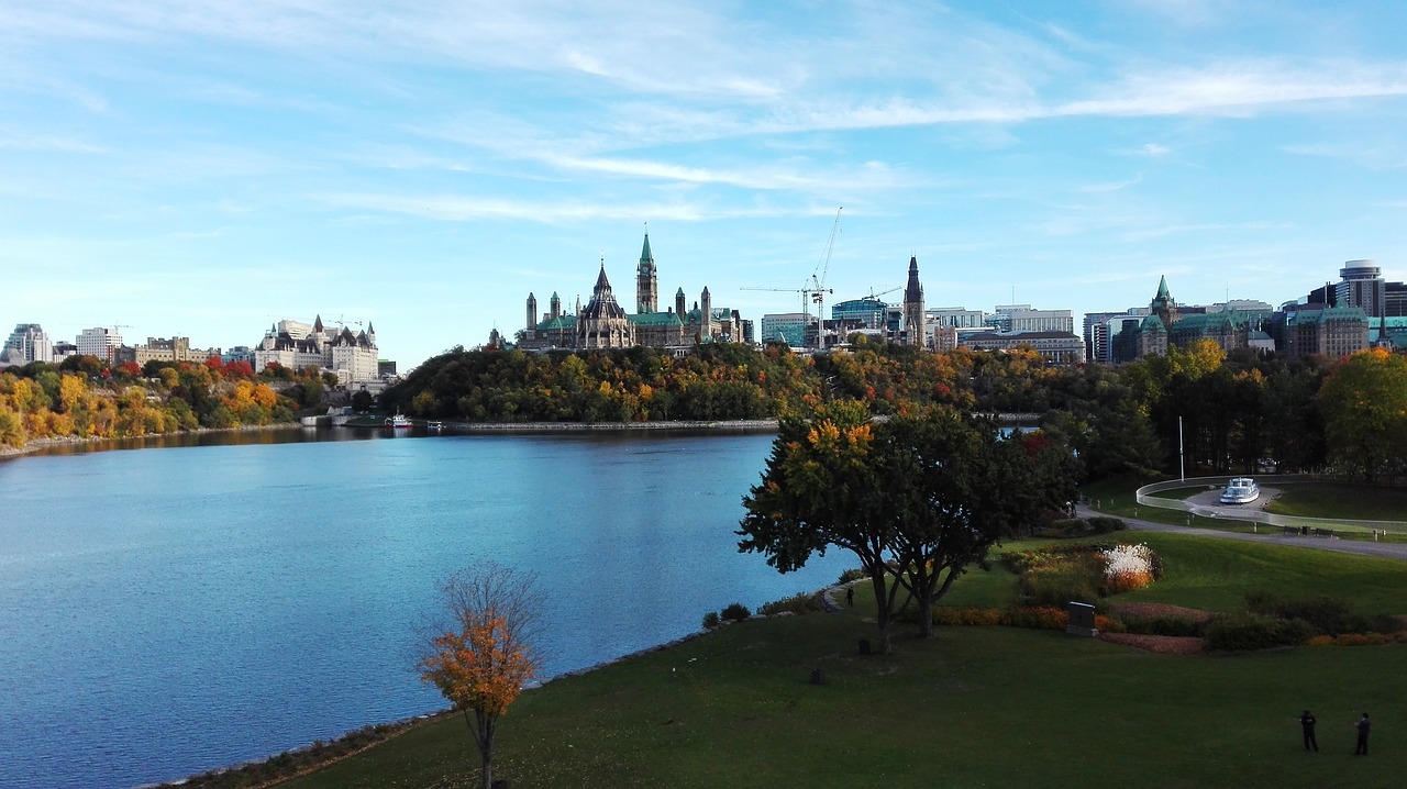 Otava, Vaizdas, Panoraminis, Panorama, Panoraminiai Vaizdai, Kraštovaizdis, Turizmas, Paminklai, Parlamentas, Kanada