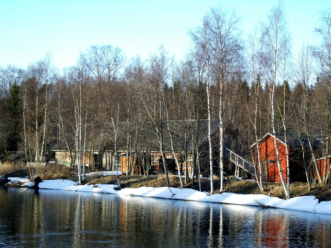 Oulu, Finland, Kraštovaizdis, Vaizdingas, Namai, Namai, Architektūra, Miškas, Medžiai, Miškai