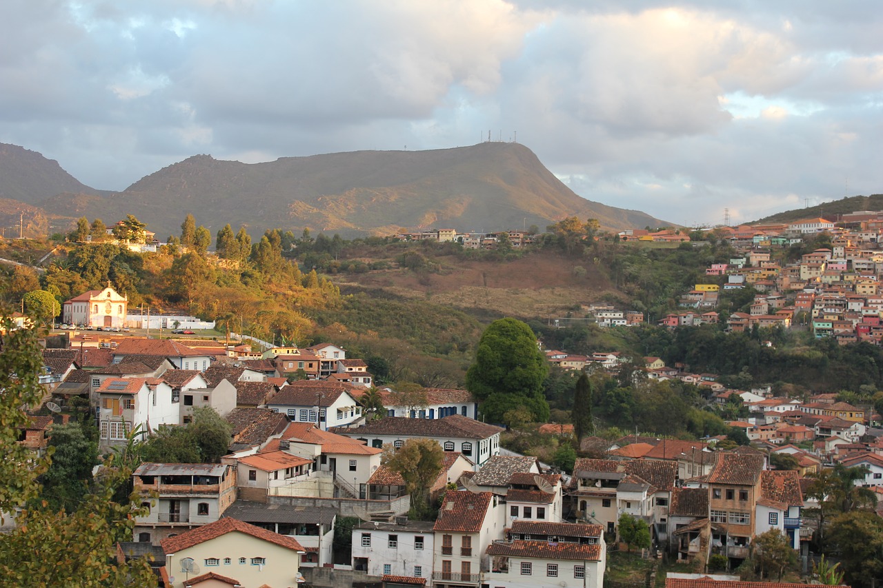 Ouro Preto, Brazilija, Kaimas, Kraštovaizdis, Kalnas, Nemokamos Nuotraukos,  Nemokama Licenzija
