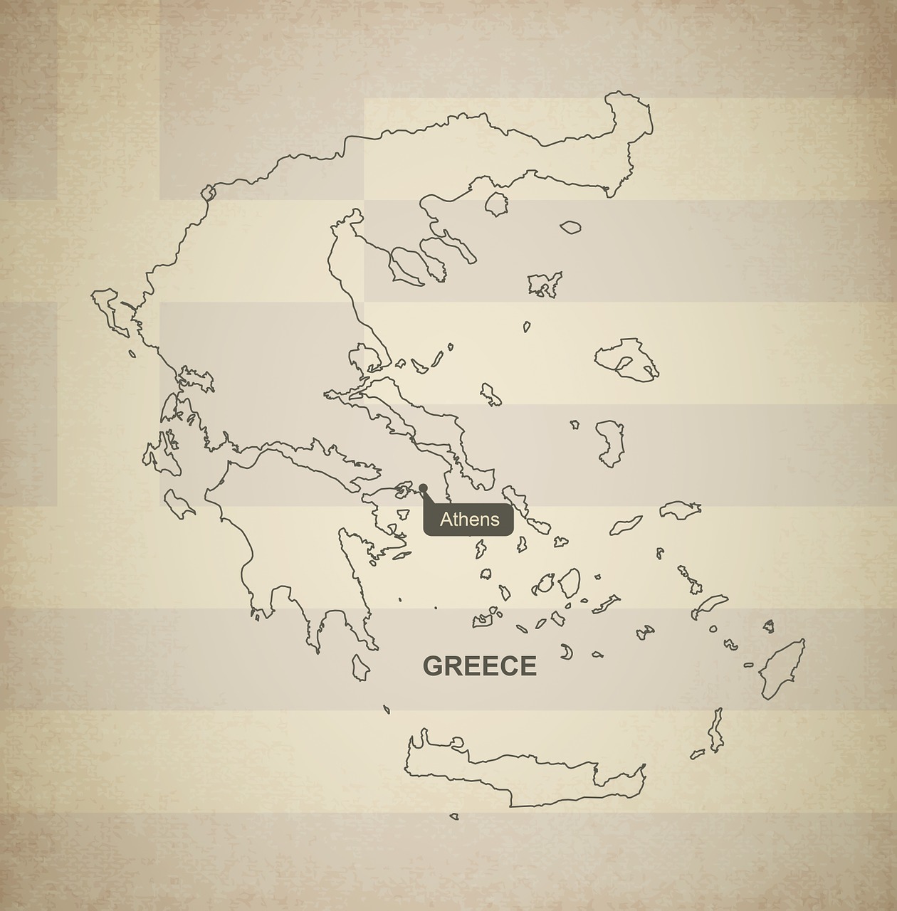 Kontūrai, Žemėlapis, Graikija, Geografija, Šalis, Žemėlapiai, Europa, Tikslus, Vėliava, Nemokamos Nuotraukos