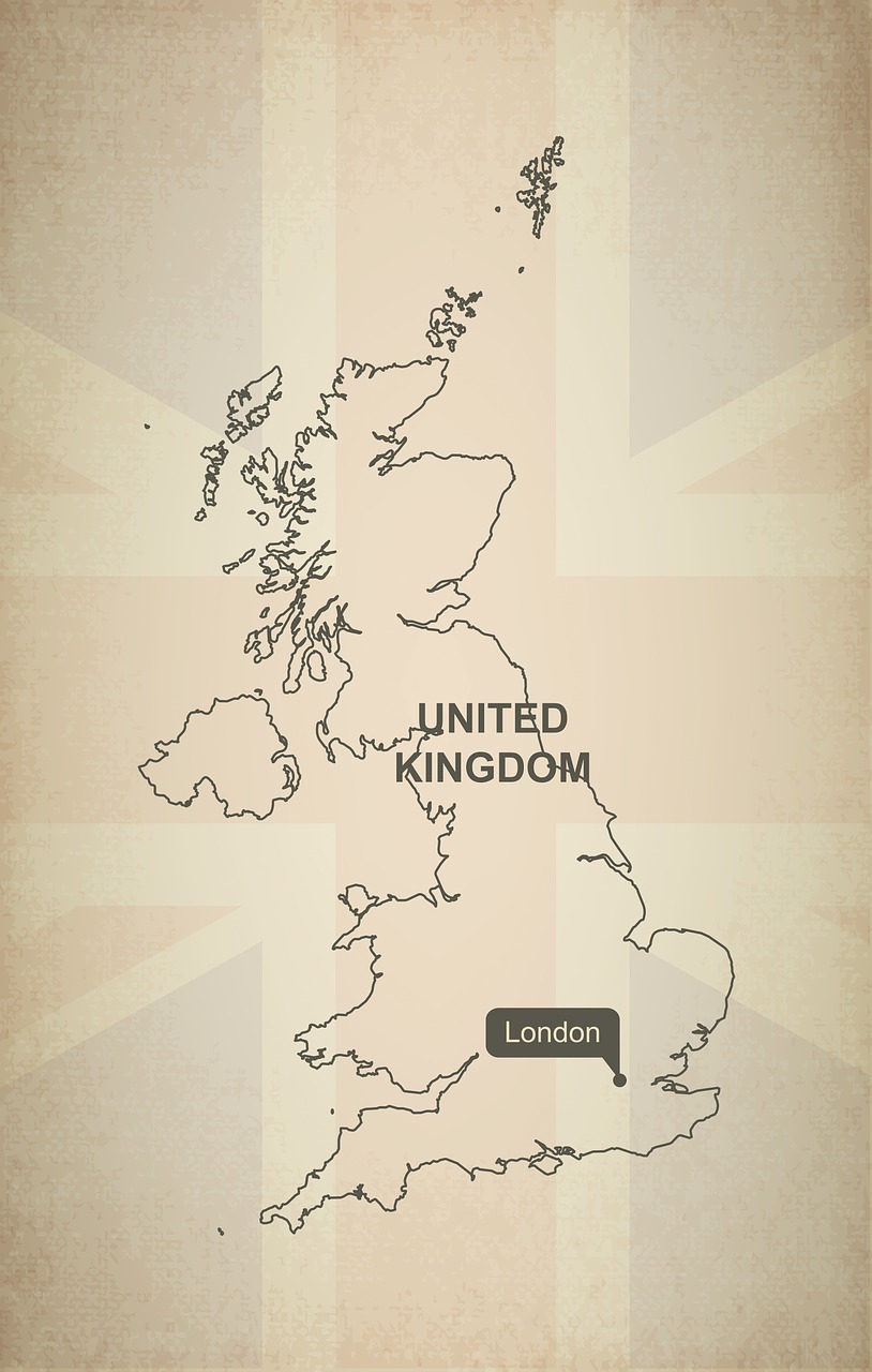Kontūrai, Žemėlapis, Jungtinė Karalystė, Geografija, Šalis, Žemėlapiai, Europa, Tikslus, Vėliava, Nemokamos Nuotraukos