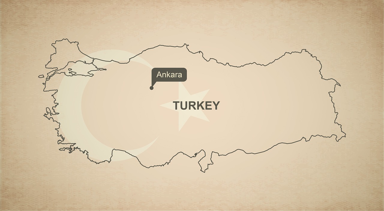 Kontūrai, Žemėlapis, Turkija, Geografija, Šalis, Žemėlapiai, Europa, Tikslus, Vėliava, Nemokamos Nuotraukos