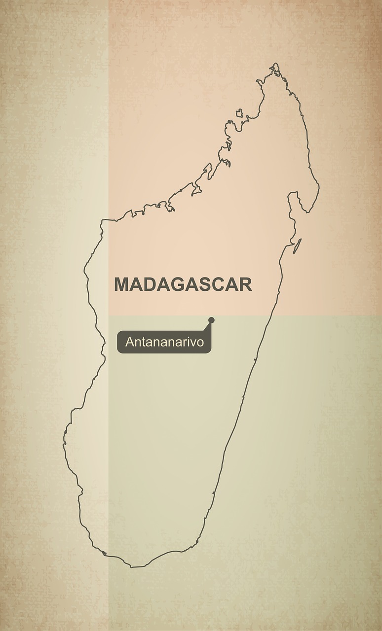 Kontūrai, Žemėlapis, Madagaskaras, Geografija, Šalis, Žemėlapiai, Afrika, Tikslus, Vėliava, Nemokamos Nuotraukos