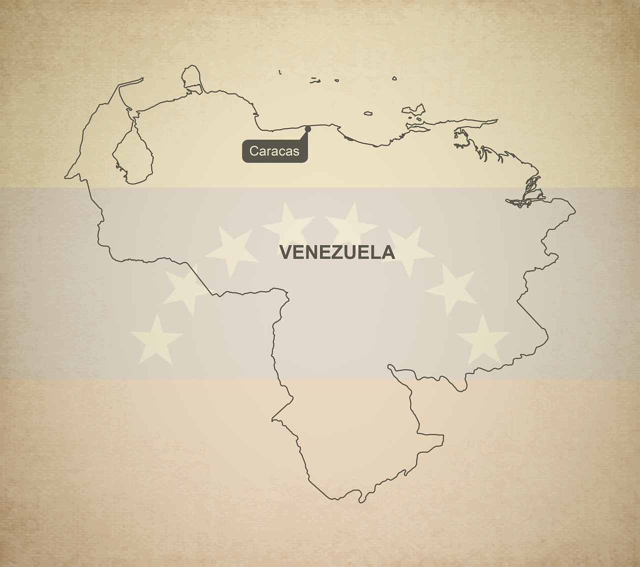 Kontūrai, Žemėlapis, Venezuela, Geografija, Šalis, Žemėlapiai, Pietų Amerika, Tikslus, Vėliava, Nemokamos Nuotraukos