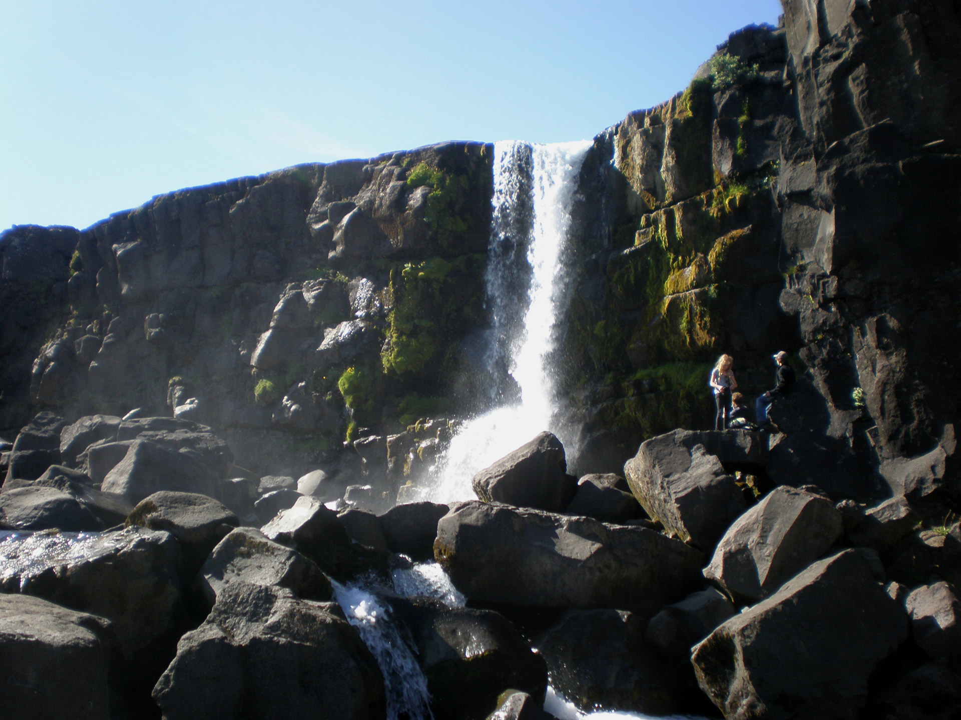 Krioklys,  Iceland,  Oksararfosas,  Öxarárfoss, Nemokamos Nuotraukos,  Nemokama Licenzija